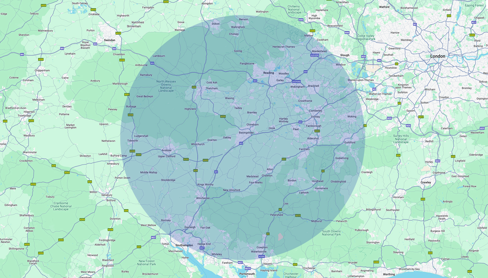 Radius Map